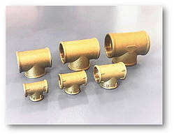 Трійник латунь 1/2" ВВВ