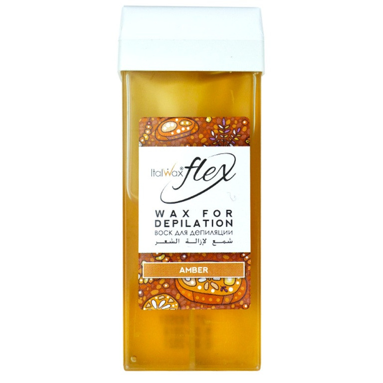 Italwax віск у касеті Flex Amber (Бурштин) 100 мл