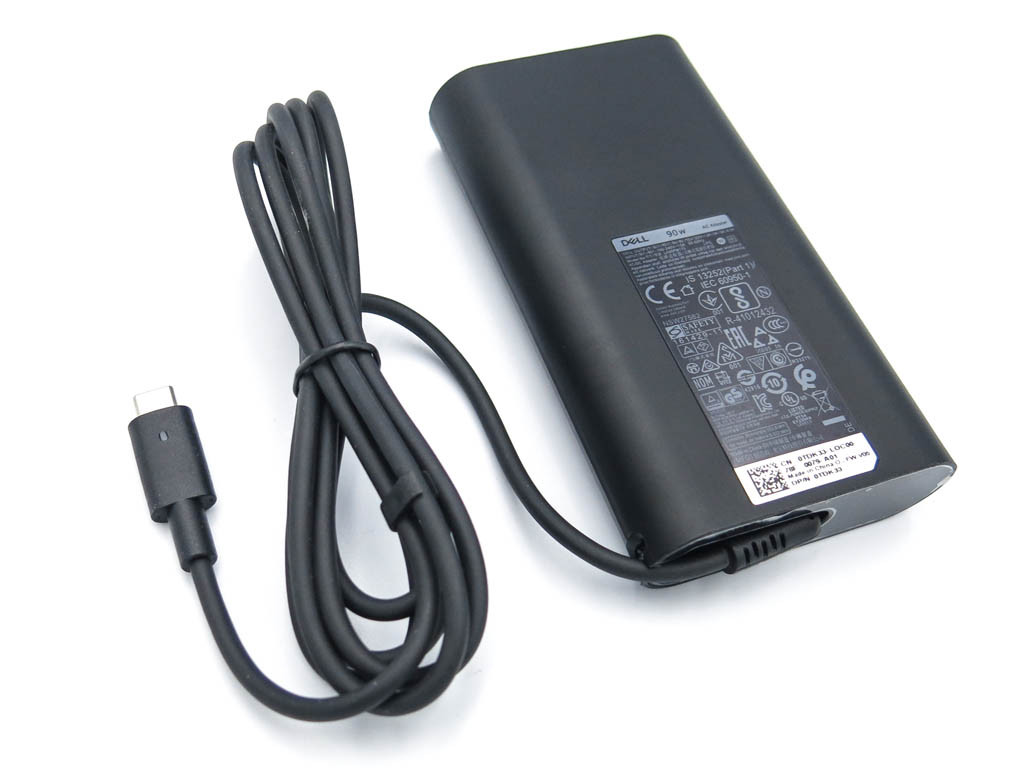 Блок питания для ноутбука DELL 20V 4.5A (5V, 9V, 15V) 90W Type-C (USB-C)