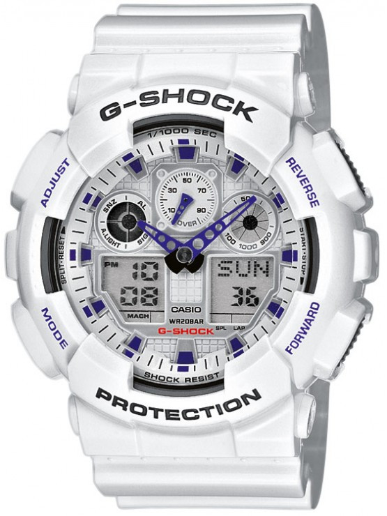 Годинник чоловічий Casio G-Shock GA-100A-7AER