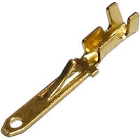 Кабельна клема ножова не ізольована (штекер) 2,8х0,5мм, для кабелю 1-1,5 мм. кв. (100шт/уп)