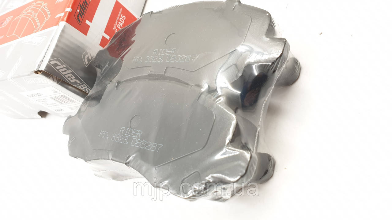 Колодки передні гальмівні RIDER RD.3323.DB3287 MZ690568,4605A261, MR527674