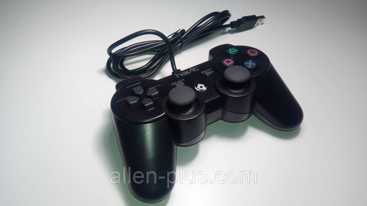 Ігровий Джойстик HAVIT HV-G110, PS3 / PC, USB black