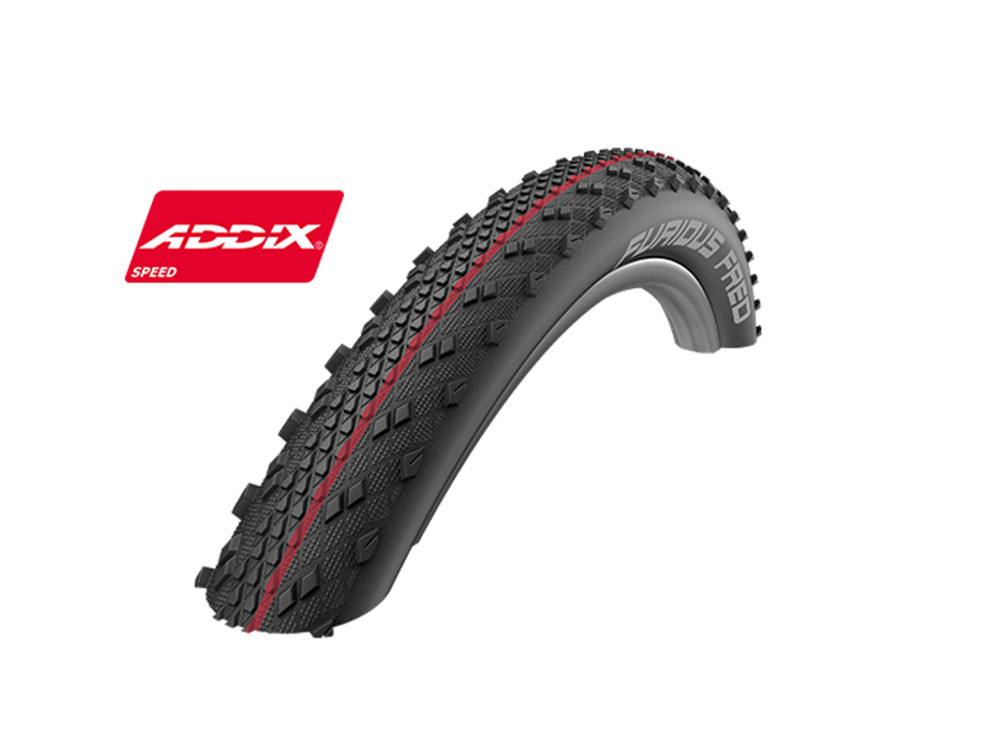 Покрышка 29x2.00 (50-622) Schwalbe FURIOUS FRED Evo, LiteSkin, Evolutoin Folding B/B-SK Addix Speed 127E