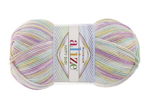 Пряжа Алізе Хеппі Бебі Мультиколор