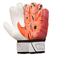 Перчатки вратарские RESPONSE Goalkepeer Gloves 508-1 размер 9 White-Orange