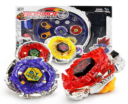 Beyblade Metal Masters 4 дзиґа + Арена (Бейблейд) Прекрасний Подарунок