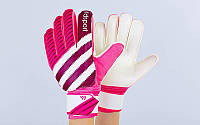 Перчатки вратарские Sport Goalkepeer Gloves 893 размер 9 White-Pink