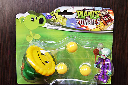 Рослини проти зомбі  ⁇  Plants vs Zombies Ігровий набір No3 Соняшники (Розсідання стріляють кульками, 40+відів)