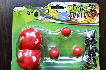 Рослини проти зомбі  ⁇  Plants vs Zombies Ігровий набір No27 Вишнева бомба (Розсідання стріляють кульками)
