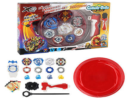 Бейблейд набір 4 шт. beyblade дзиґа + Арена - Волтраек-Екалібур- Зілільйон- Луїнор. Прекрасний Подарунок!