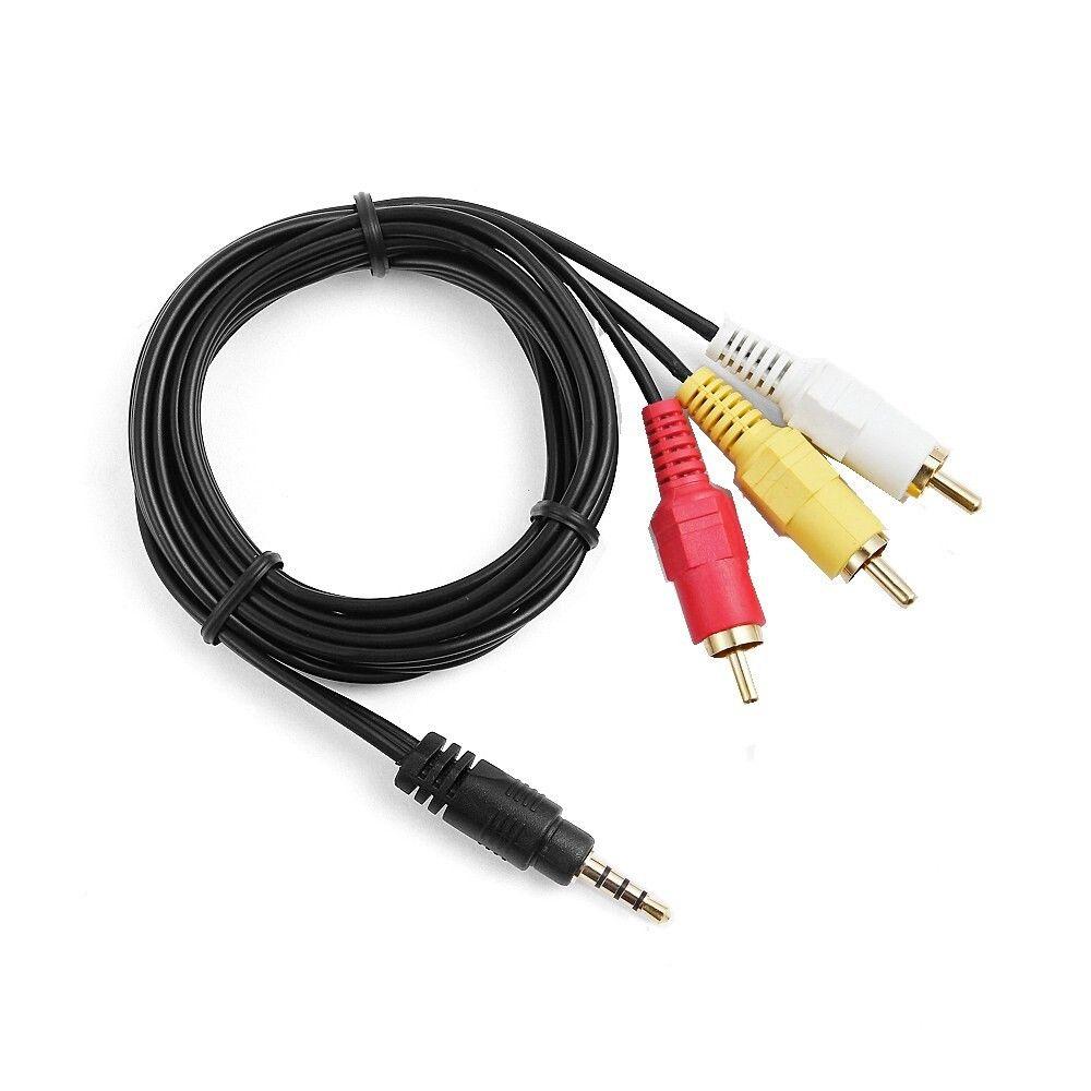 Кабель RCA Jack 3.5 18 мм (тюльпани) для Смарт ТВ Приставок бренду Ugoos