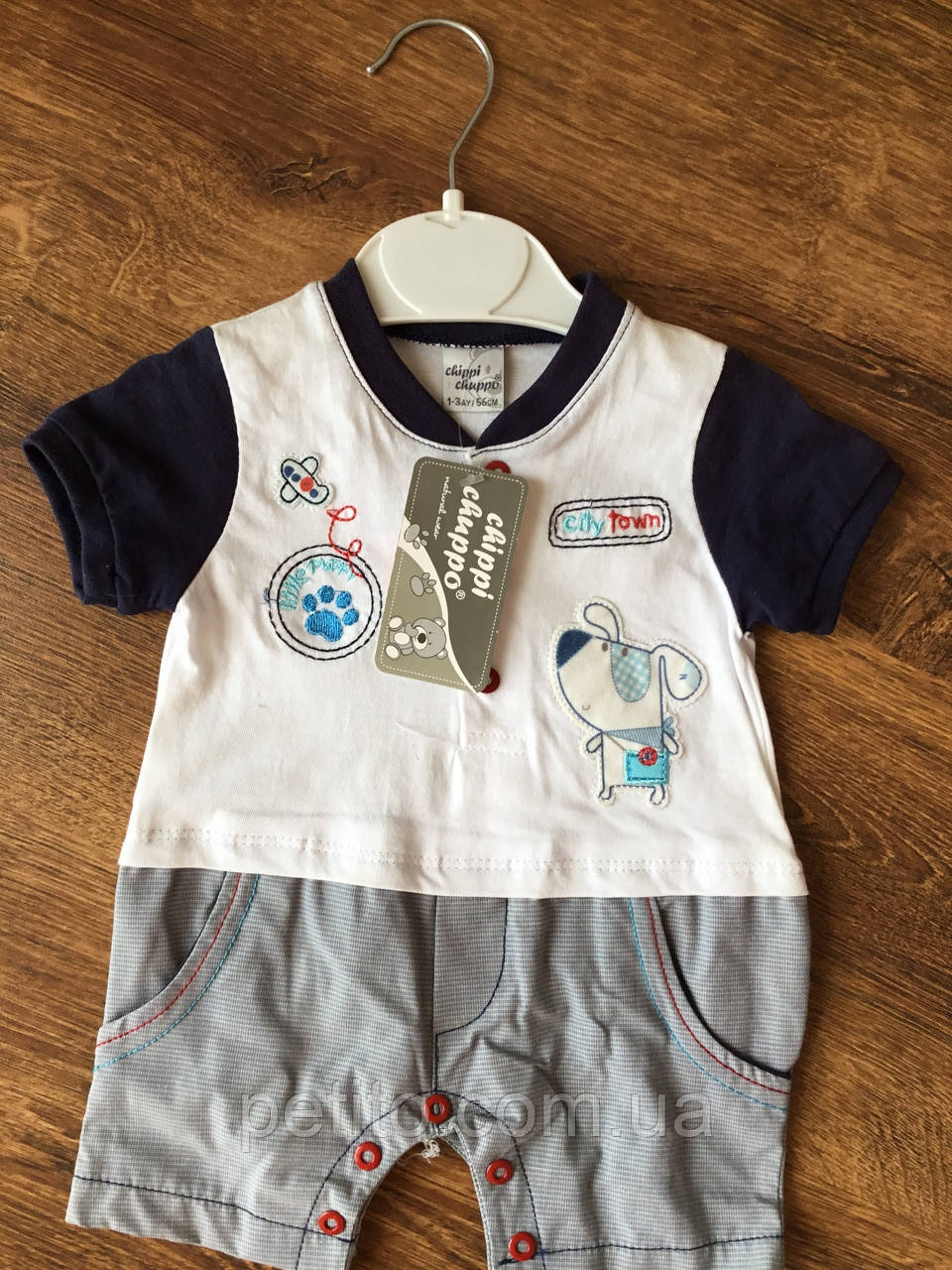 Літній дитячий костюм з футболкою і шортами, фото 1