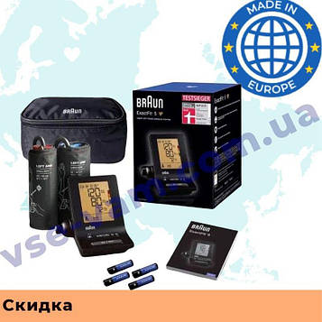 Тонометр Braun EXACTFIT 3 BUA6150 на плече ЄС