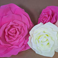 Великі троянди для фотозон та декору