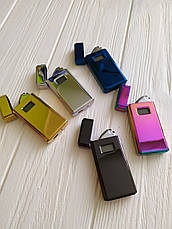 Электроимпульсная usb зажигалка "Экран" с гравировкой на подарок!, фото 3