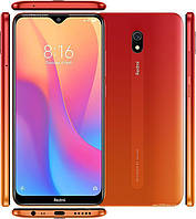 Чехол для Xiaomi Redmi 8A накладка бампер противоударный Silicone Cover синий