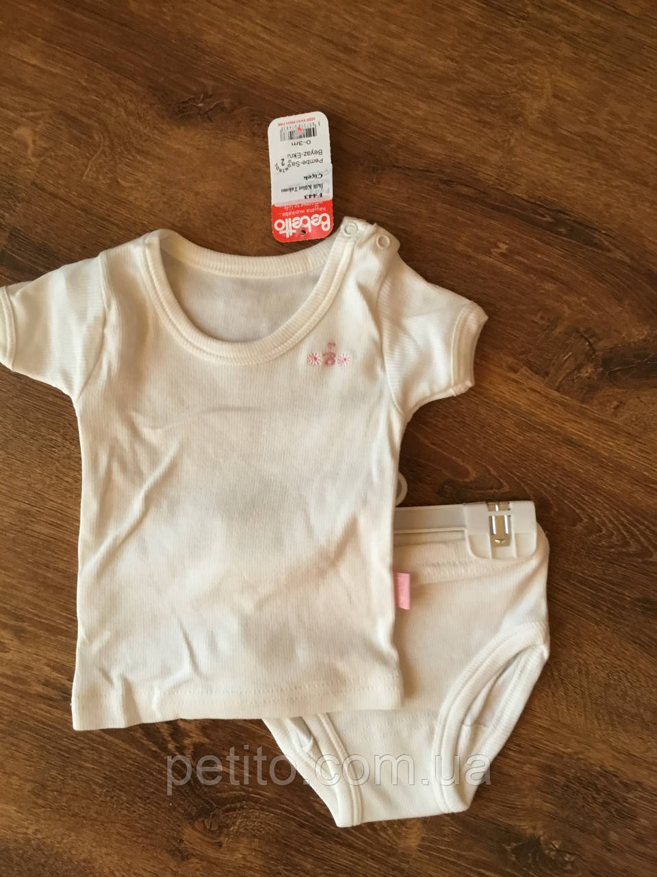 Дитячий набір для сну трусики і майка, фото 1