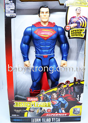 Фігурка Супергерой Супермен/SuperMan Марвел- Месники Велика 30 СМ (Світло, Музика) Чудова якість!