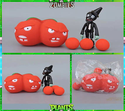 Рослини проти зомбі <unk> Plants vs Zombies Ігровий набір No27 Вишнева Бомба (Растіння стріляють кульками)