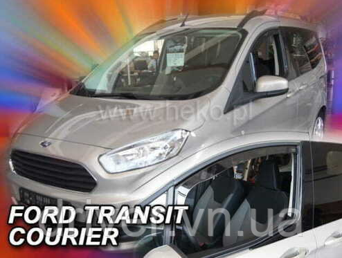Дефлектори вікон вставні Ford Courier 2/4d 2013-, 2шт