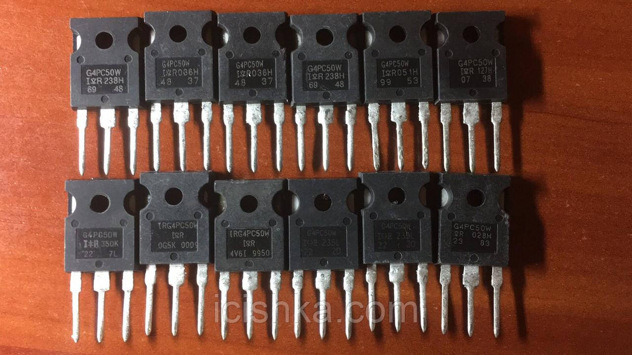IRG4PC50W / G4PC50W TO-247AC - 600V 27A NPT IGBT транзистор Refurb