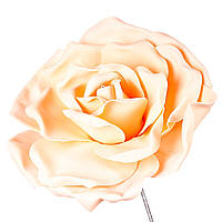 Великі квіти із із ізолону. персикові 28х31 см