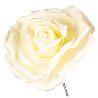 Величезні декоративні квіти для декору фотозони. білий 40х45 см