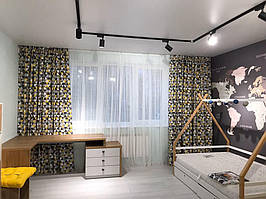 Шторы и тюль для детской комнаты