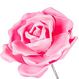 Величезні троянди із ізолону. рожеві 40х45 см, фото 2