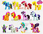 Набір фігурок Май Літл Поні ціна за 12 шт My Little Pony 4-5 СМ іграшки, фото 3