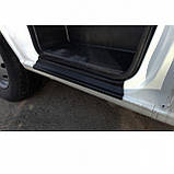 Пластикові захисні накладки на пороги для Citroen Jumper I 1994-2006, фото 3