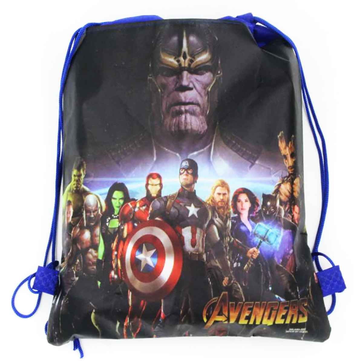 Рюкзак-мішок для іграшок Марвел, взуття, одягу Подарункова Сумка Супер Герої — Месники