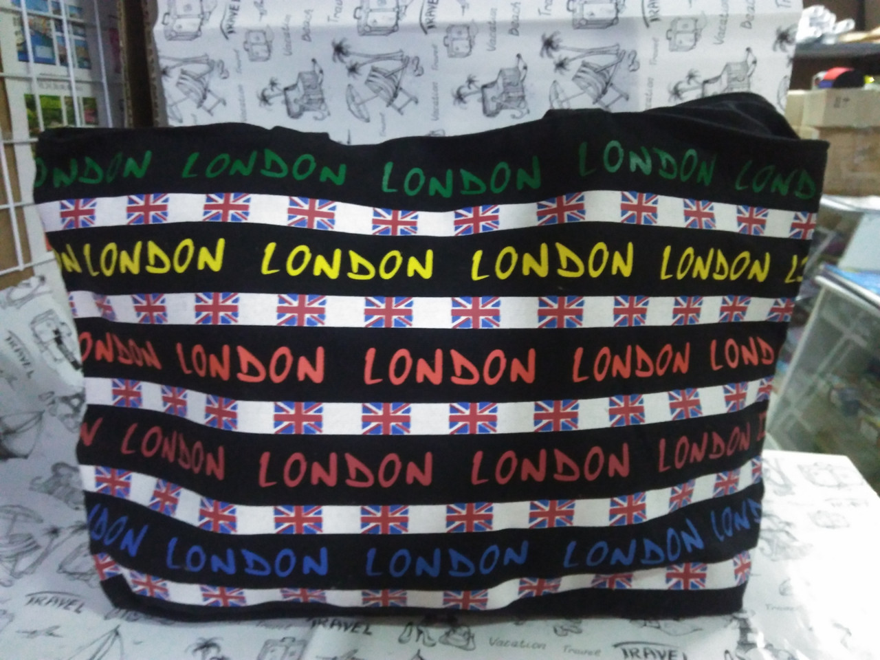 Пляжна Сумка підліткова Josef Otten чорна, London к. 10281