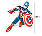 Конструктор Супер Героя Капітан Америка Марвел- Месники KSZ серія lego 319-2 ( 42+ деталі), фото 2