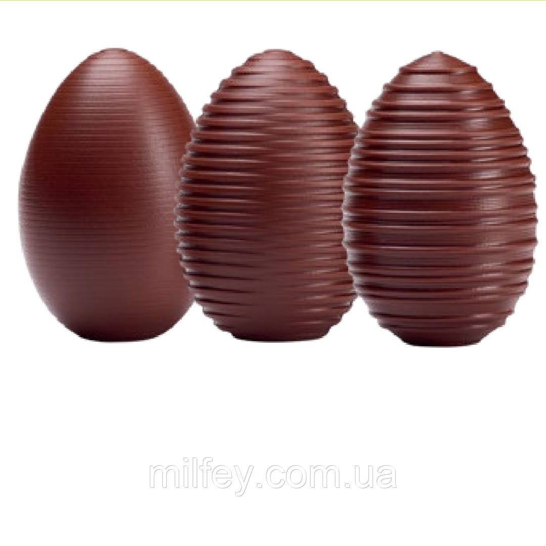 Форма для шоколаду Valrhona Три яйця 7 см, фото 1