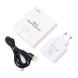 QC3.0 Блок живлення із силіконовим кабелем USB Type-C для паяльника TS80, фото 3