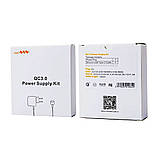 QC3.0 Блок живлення із силіконовим кабелем USB Type-C для паяльника TS80, фото 9