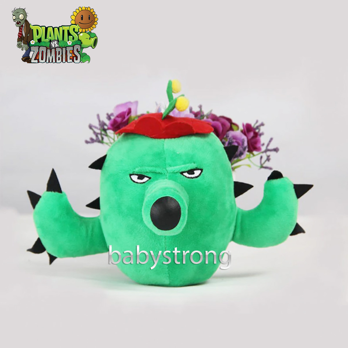 Мягкая Плюшевая Игрушка Растения Против Зомби Кактус Из Игры