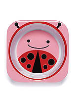 Тарілка для малюка Skip Hop Zoo Little Kid Bowl, Ladybug! США!