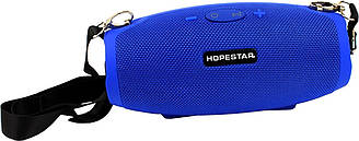Портативна бездротова стереоколонка Hopestar H26 з Bluetooth, USB і MicroSD Синя (H26 Blue)