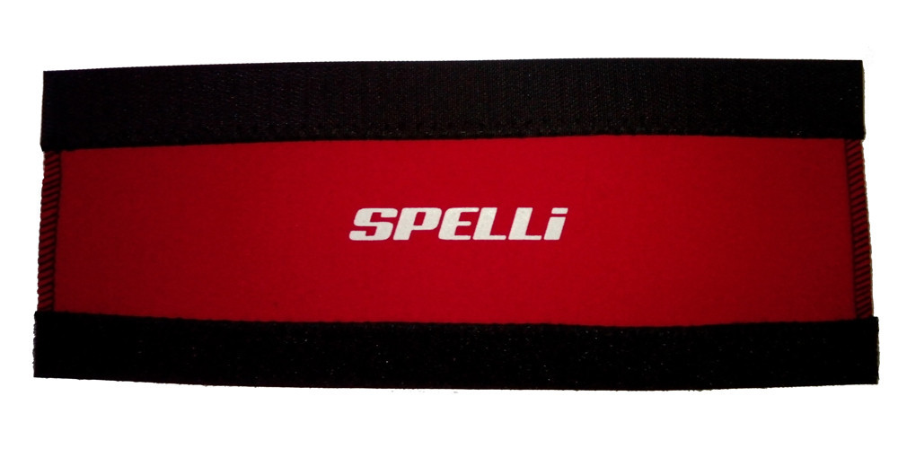 Защита пера велосипеда Spelli SPL-810 RED - фото 1 - id-p1113271837