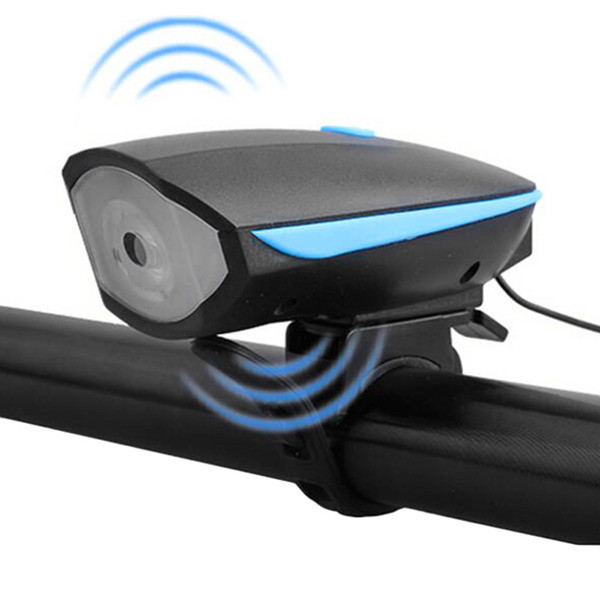 Фара+сигнал передня FY-058, винос. кнопка, аккум, ЗУ micro USB, фото 1