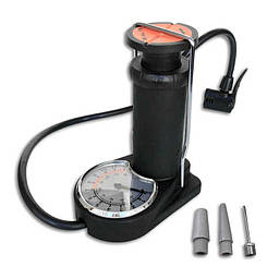 Насос ножний Buster DN PP-9802B, головка AV/FV з манометром