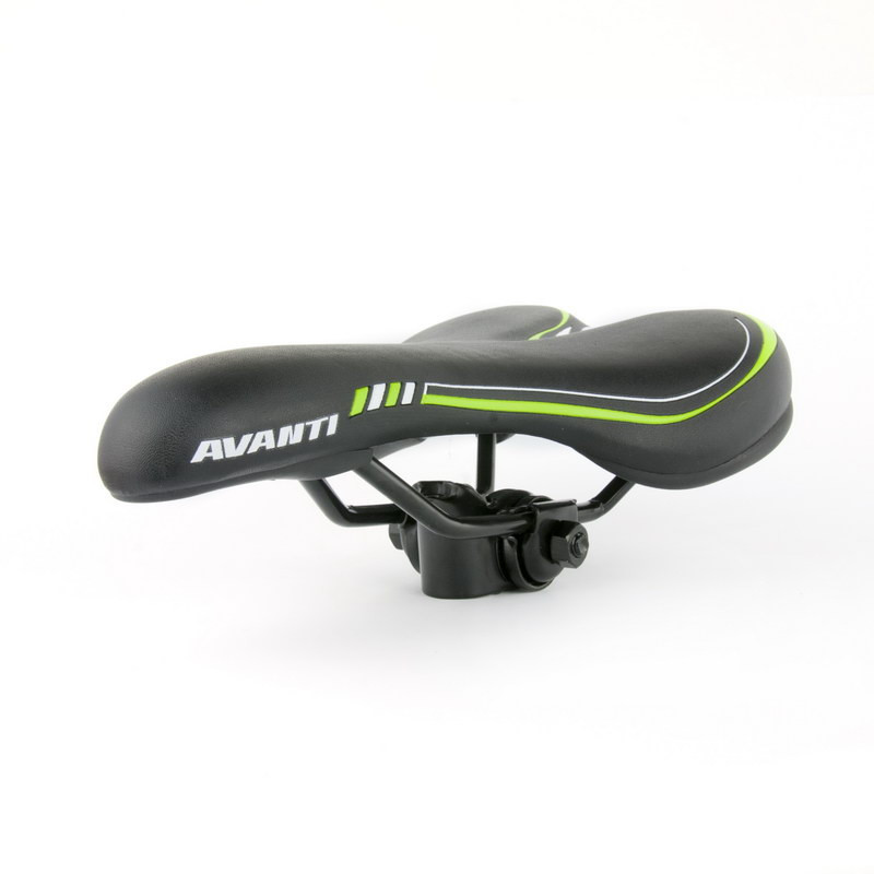 Седло Avanti FU-6628 чорно-зелене