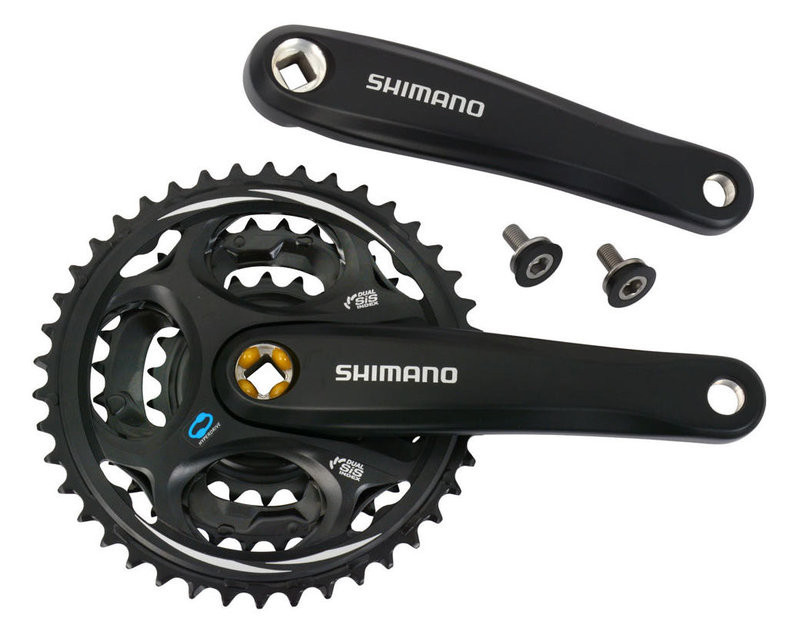 Шатуни Shimano FC-M311 Altus/Acera (48-38-28), L-170 mm.