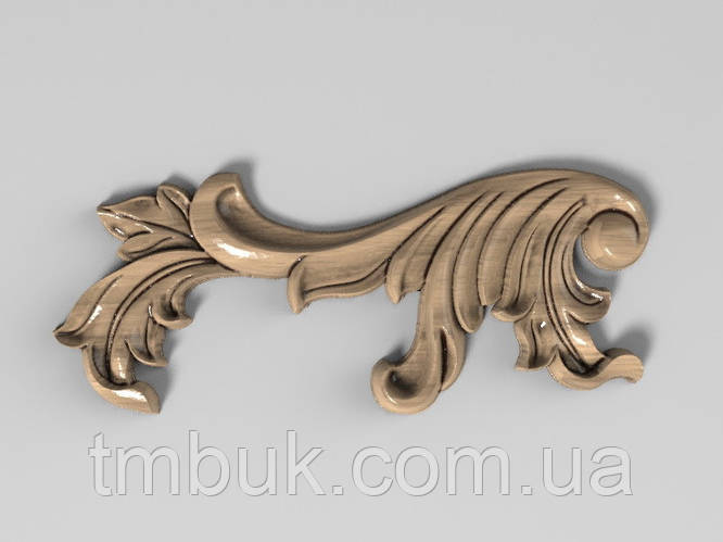 Купить Угловой декор 14 барокко - 120х50 мм, цена 156 ₴ — Prom.ua (ID ...