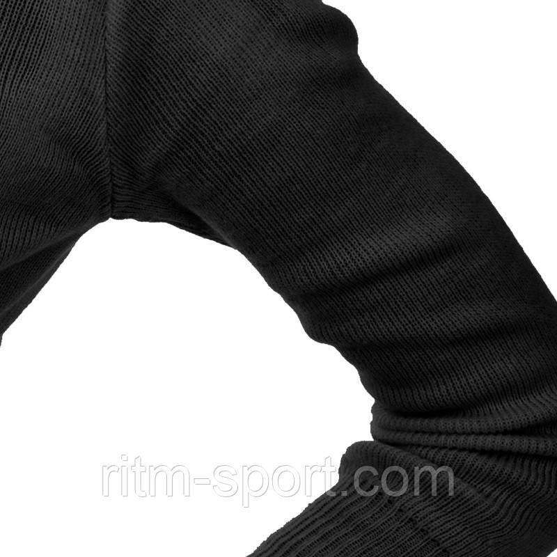 Кофта разогревочная черная для гимнастики XS (100 - 110 см) - фото 2 - id-p1113339378
