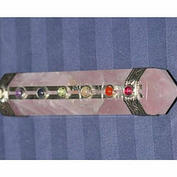 Чакральний жезл рожевий кварц