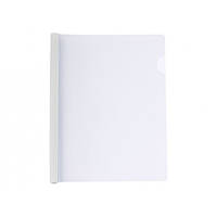 Папка А4 Economix с планкой-зажимом 6 мм (2-35 листов), белая